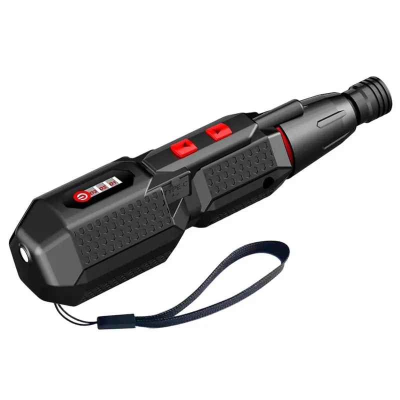 M11K-Cordless Electric Screwdriver Set With LED Lights 4.2V Smart USB Rechargeable Home Use Repair Tool