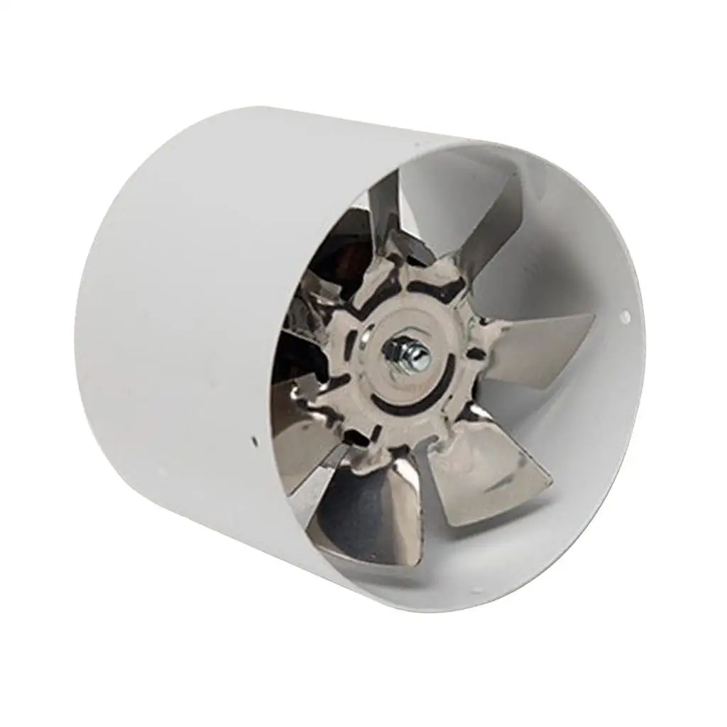 Exhaust Fan Metal Quiet Duct Booster Ventilator for Bathroom Kitchen Home Air Conditioner