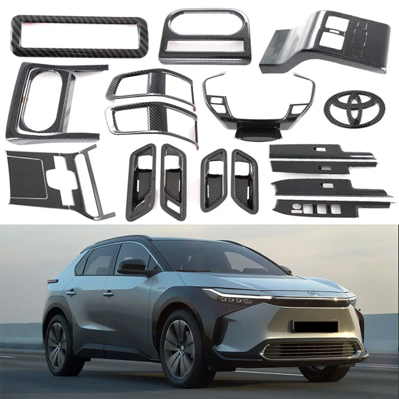 Adatto Per L'interno Per Toyota Bz4X 2021-2023, Incluso Bracciolo Interno, Maniglia Interna, Telaio Del Cambio, Ecc.