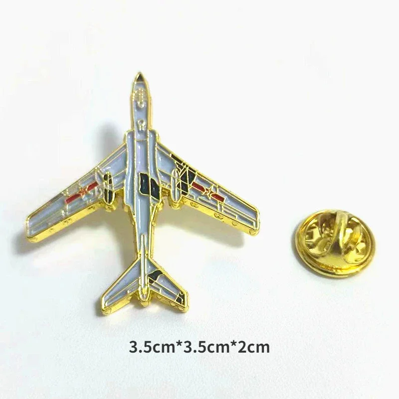 Retro Airshow Fighter Jets Airplane Brooch Pin Unisex Metal Badge Enamel Pins DIY Aircraft Jewelry Clothing Accessories Gifts