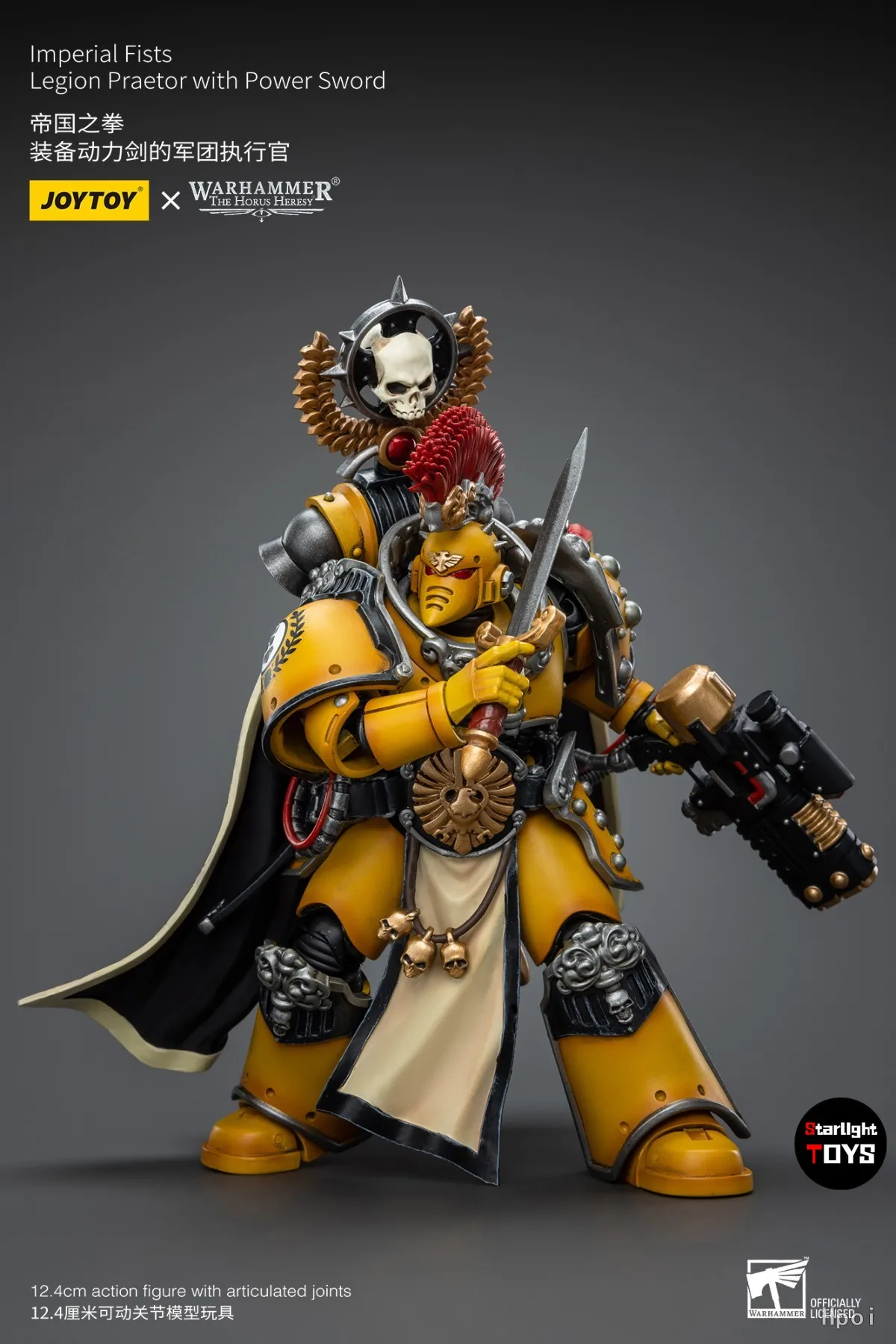 JOYTOY 1/18 عمل الشكل Warhammer 40K الإمبراطوري القبضات الفيلق المفترس مع قوة السيف لعبة مجسمة الهدايا