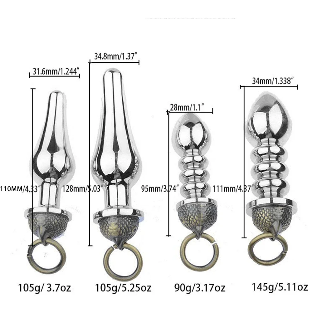 메탈 버드 애널 플러그 크리에이티브 애널 플러그 딜도, 남성 자위기 항문 확장기, 성인 섹스 토이, 여성 질 자극기
