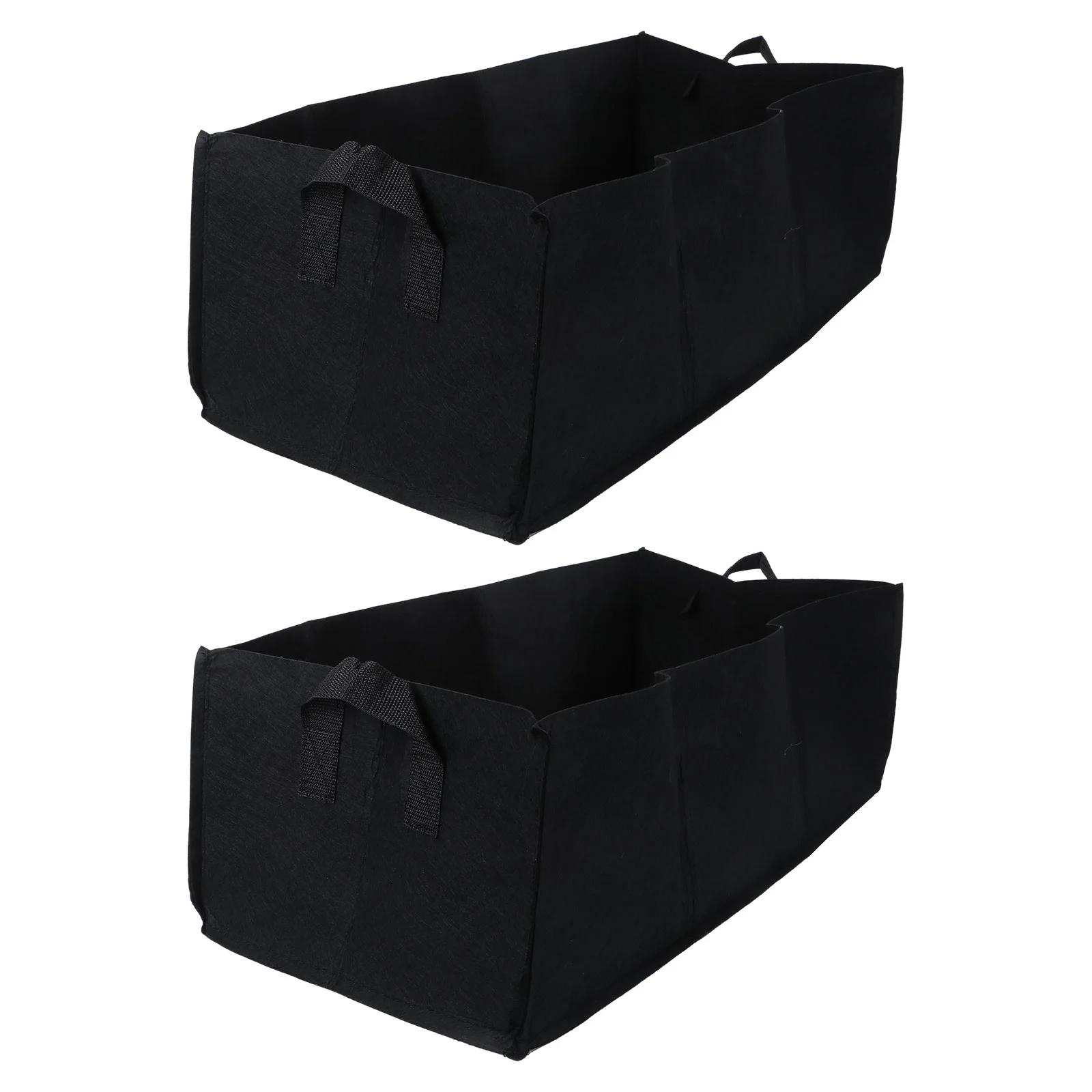 

2Pcs Square Strawberry Planting Bag Gallon Plant Flower Nursery Bag Vegetable Greenhouse Planter Garden Tool(El