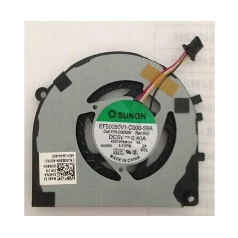 Ax+ CN-008X6N 08X6N For Dell XPS 13 L322x Notebook Cooling Fan EF50050V1-C000-G9A