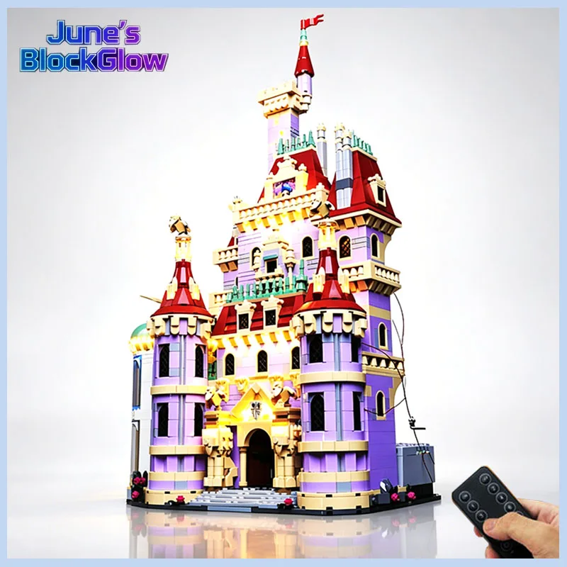 

Комплект светодиодных ламп для LEGO 43263 Замок Красавицы и Чудовища, набор аксессуаров для игрушек, рождественский подарок (модель в комплект не входит)