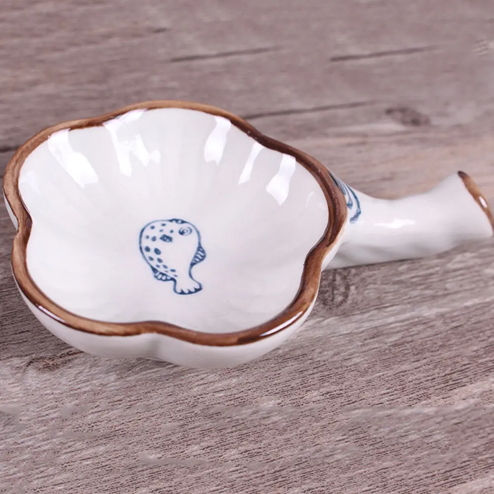 Calligraphy Ink Dish Plate Cligraphy Ceramic Caligraphy Water Chinese Painting Adorable Plates Tray