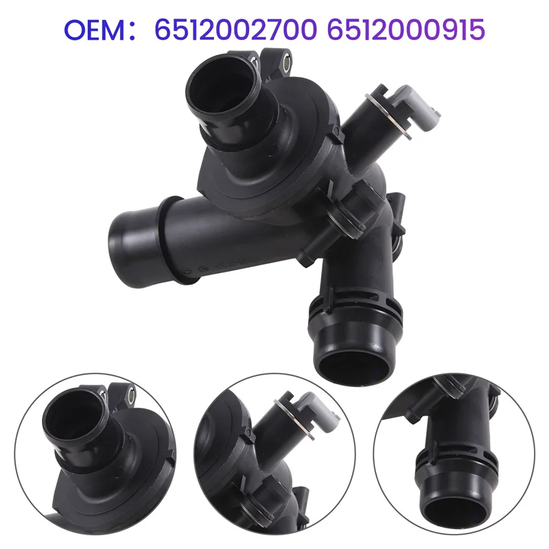 

Simple Coolant Thermostat Car Engine Coolant Thermostat 6512000915 For Mercedes Benz W166 X204