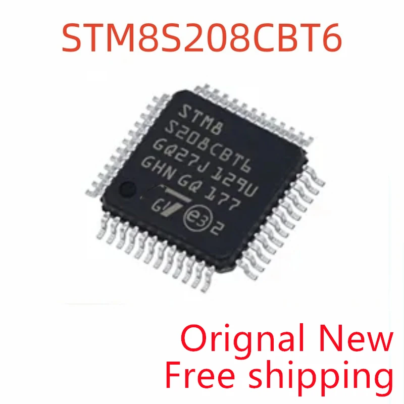 

10piece New Original STM8S208CBT6 STM8S208CB STM8S208 STM8S S208BCT6 CBT6 LQFP48 In Stock