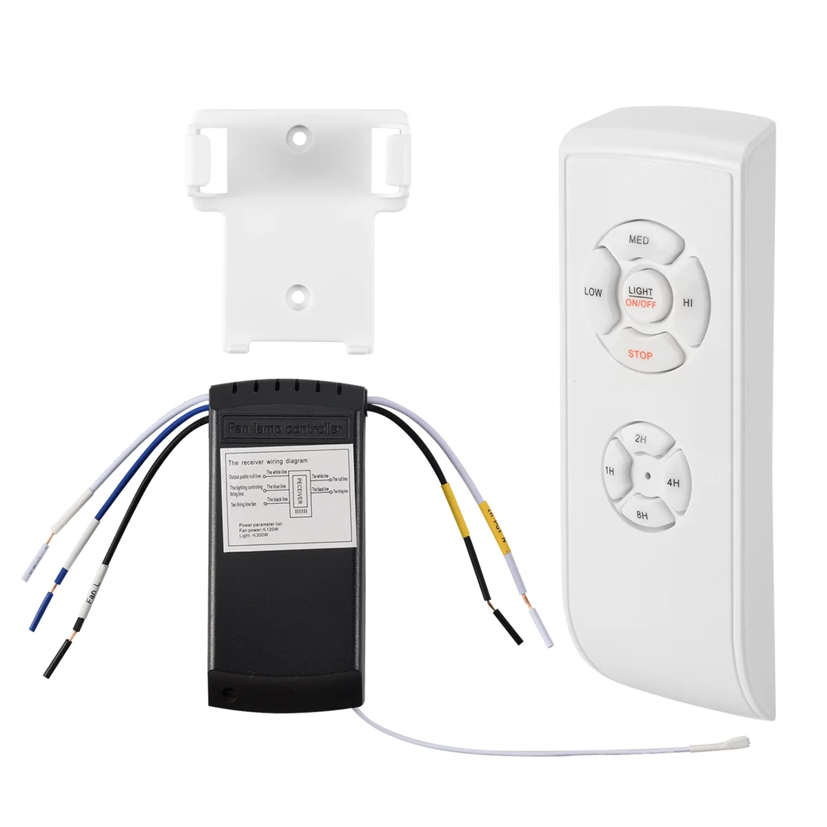 Kit de Control remoto de ventilador de techo, Control remoto de luz, tamaño pequeño, Universal, velocidad, luz y sincronización, inalámbrico