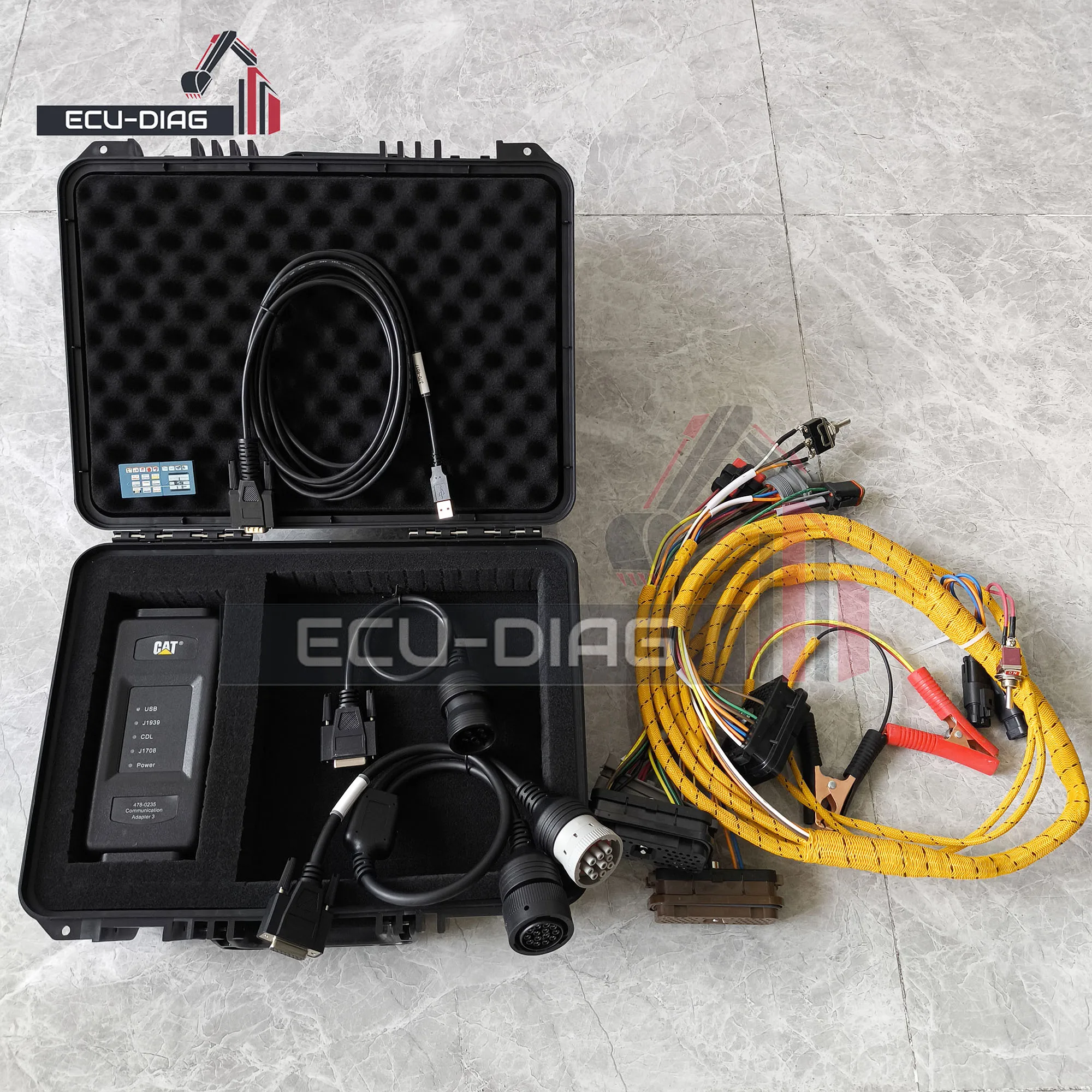 4780235 CAT ET4 Diagnostic Tool 2023A Software Programming Line for Caterpillar Truck Excavator Inspection Diagnostic Scanner