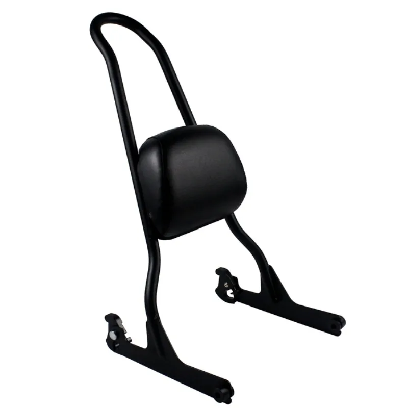 

2025 New Style Black Motorcycle Backrest Sissy Bar Backrest For Harley Fatboy FLSTF FXSTC Softail Softail Custom
