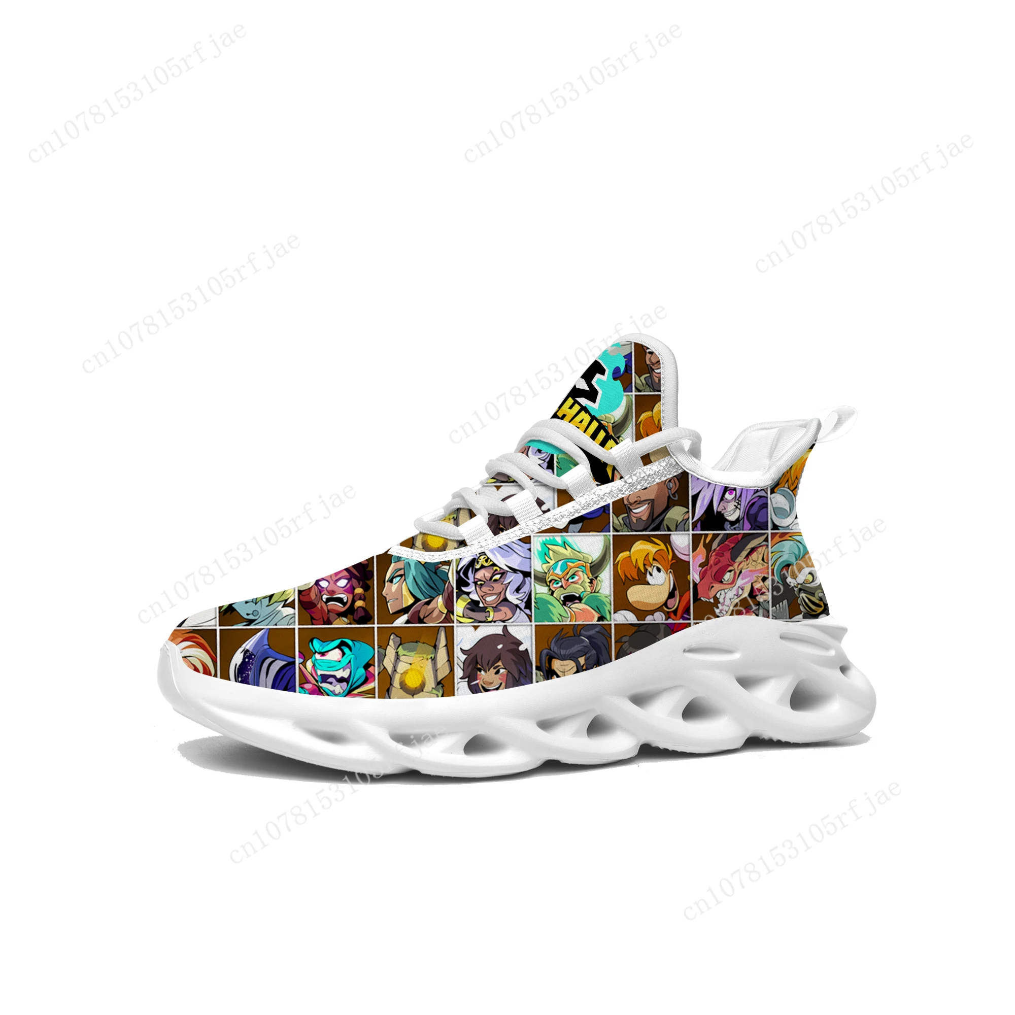 

Brawlhalla Sneakers Hot Cartoon Game Mens Womens Teenager Sports Running Shoes High Quality Fashion Custom Built Lace Up Shoes