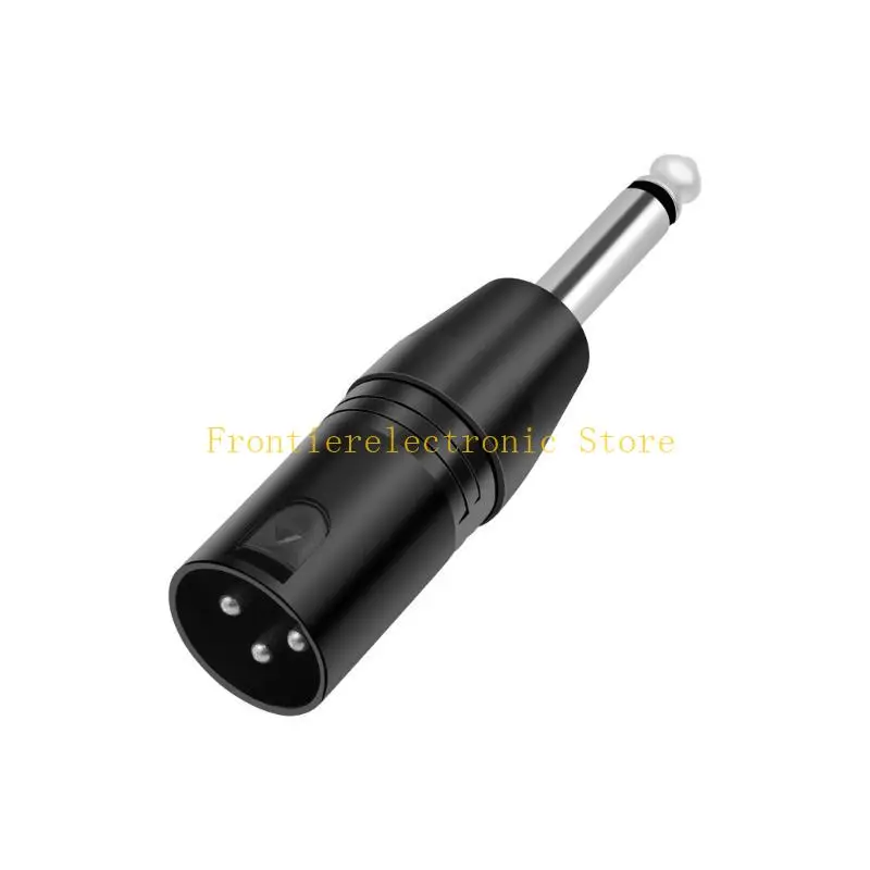 G8DB 3Pin Female to 1/4inch 6.35mm Male Adapter 3Pin Female to Quarter Male Port Socket
