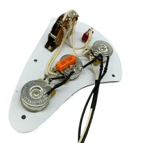 Prewired Pickguard 7 Way Multifunction Switch Wiring Configuration Copper