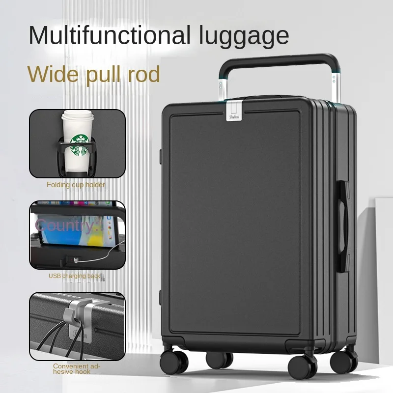 High profile horizontal lightweight trolley suitcase Female 20 