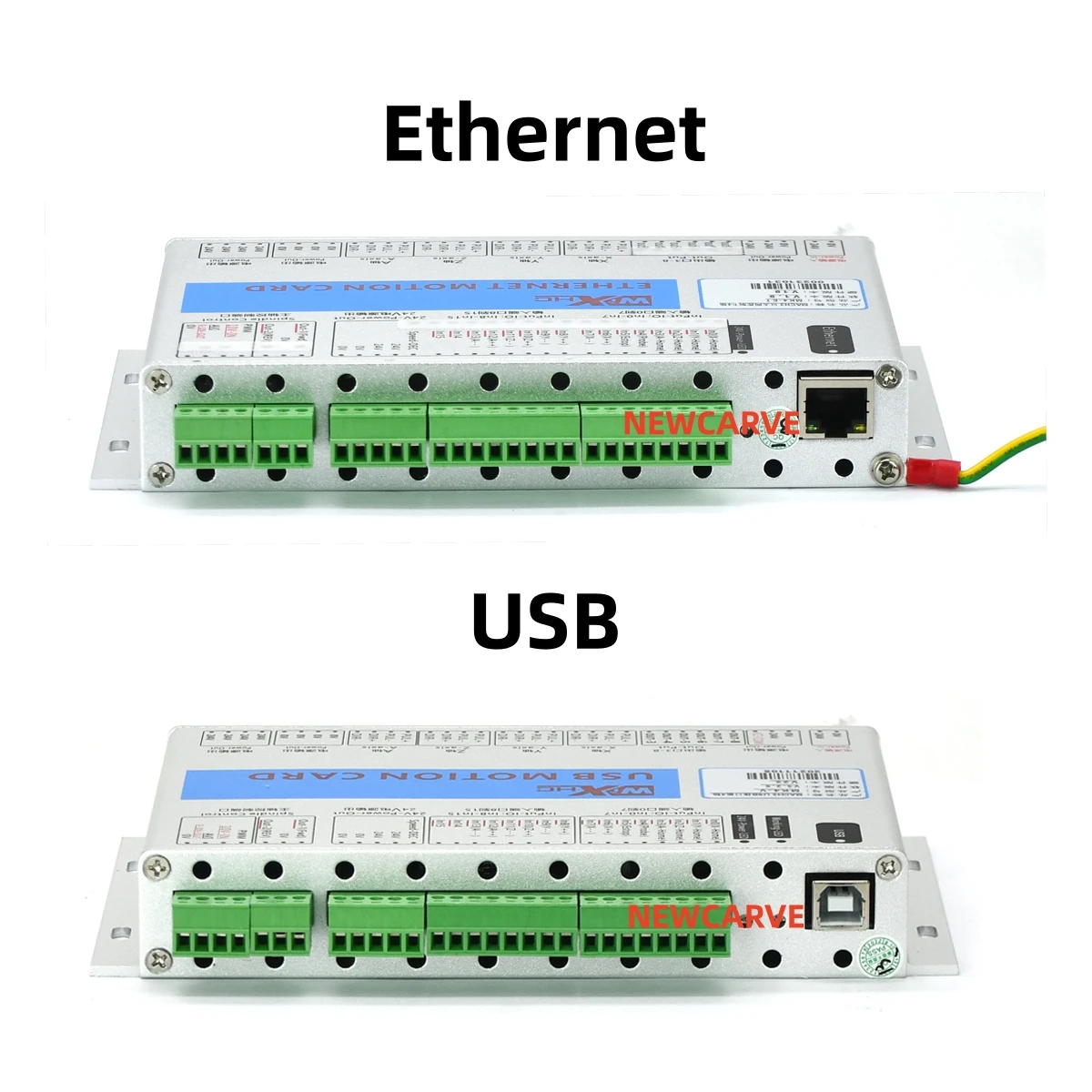 XHC Mach3 CNC Controller MK3-ET/MK4-ET/MK6-ET/MK3-V/MK4-V/MK6-V Ethernet/USB 3/4/6 Axis LHB04B/WHB04B Wired/Wireless MPG Pendant