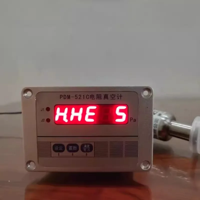 مقياس الفراغ المقاوم التأين الحراري، متوفر مع شفة زجاجية لأنبوب الفراغ #3