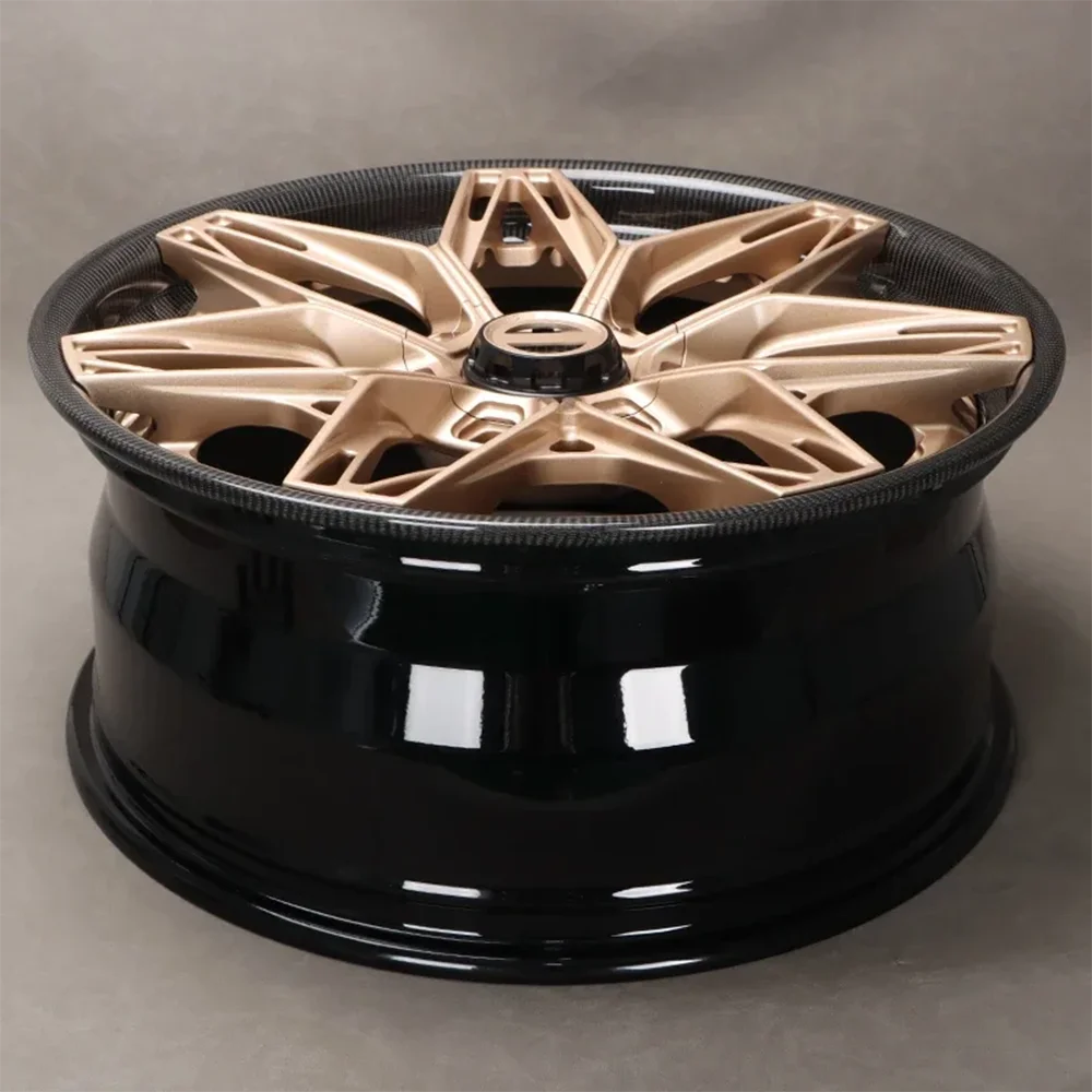 Custom High Quality Carbon Fiber Forging Wheel Aluminum 18 19 20 21 22 Inch Forged Passenger Car Rims Wheels