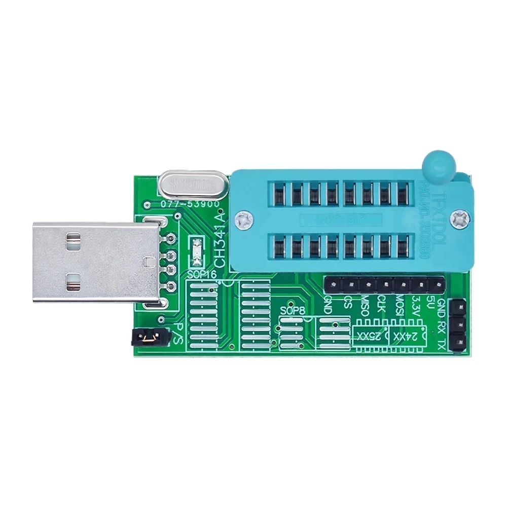 EQV Ch341A 24 25 yeniden programlanmış dvd yönlendirici biyo s fırça çok fonksiyonlu usb programmer100 % yeni orijinal