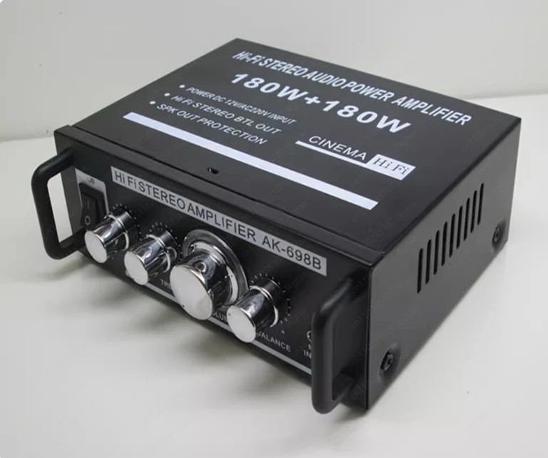 220 Volts 12 Volts AC and DC Hifi Home Computer Small Power Amplifier Machine Speaker High Power