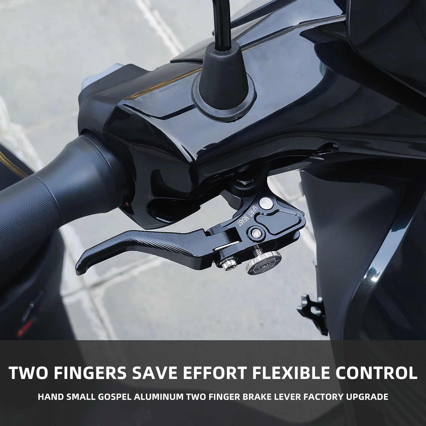 

Spirit beasts are applicable to the modified electric vehicle with F2Z110MAX two-finger ox horn and FZMIX two-finger brake le