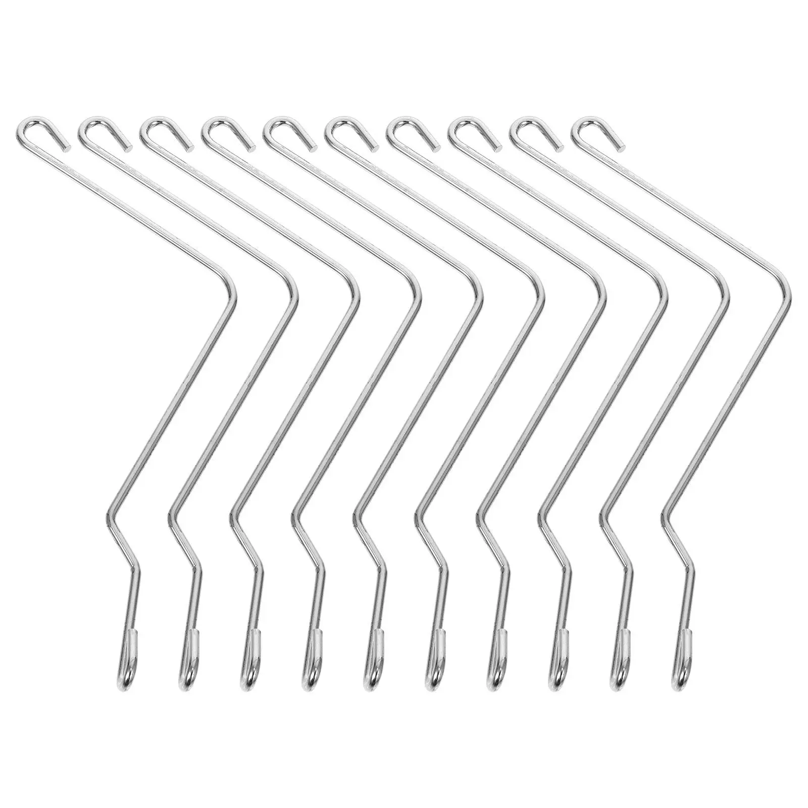 10Pcs Beehive Frame Connector Spring Clamp with Curved Design Strong Fixation for Moving Colonies Sturdy Hive Connection Tool