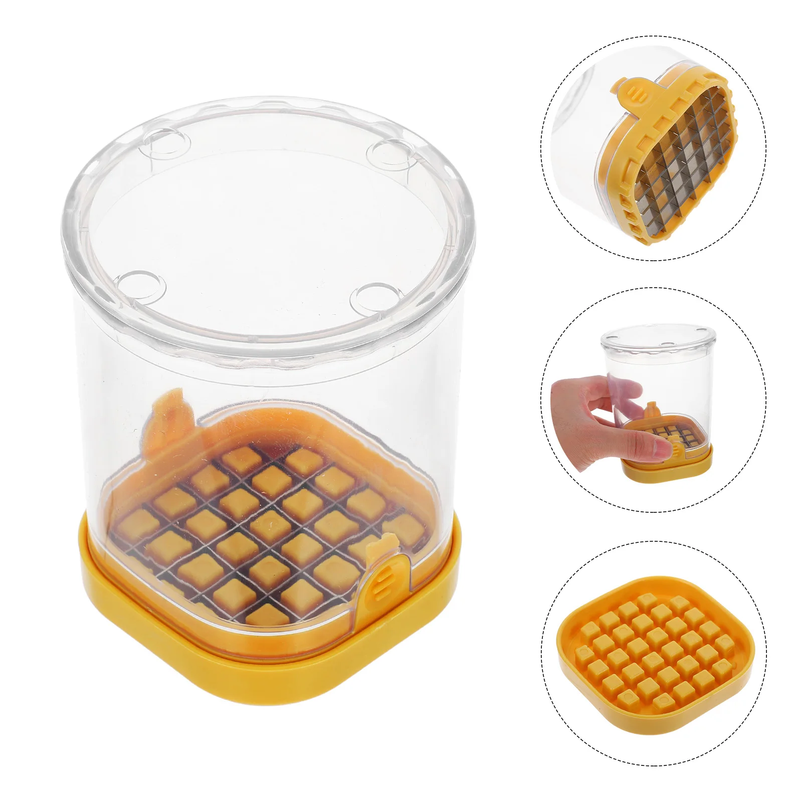 

1pcs Multifunctional Vegetable Fruit Slicer Stainless Steel Manual Food Chopper Dicer Kitchen Gadget For Tomatoes Bananas