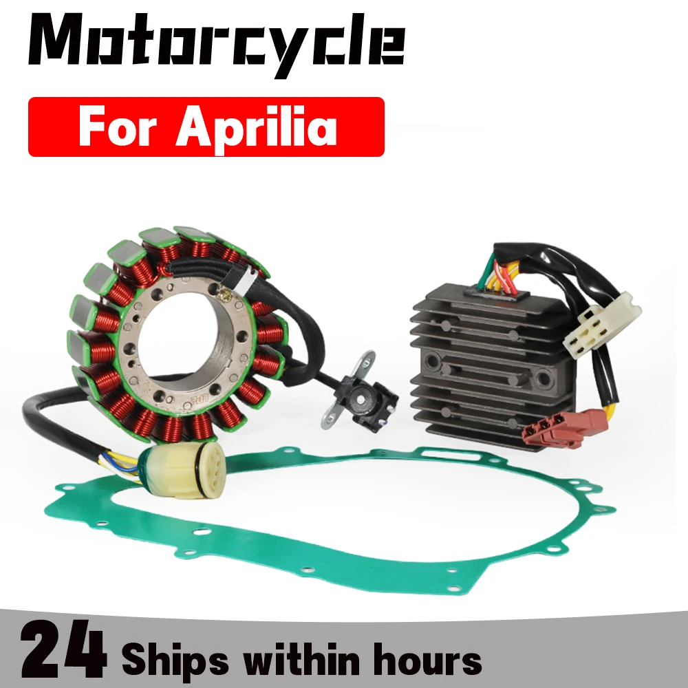 

Motorcycle Stator Coil & Gasket Generator Cover Set For Aprilia RSV1000 RSV1000R SL1000 Falco RSV1000 Tuono R RSV 2 1000 SP