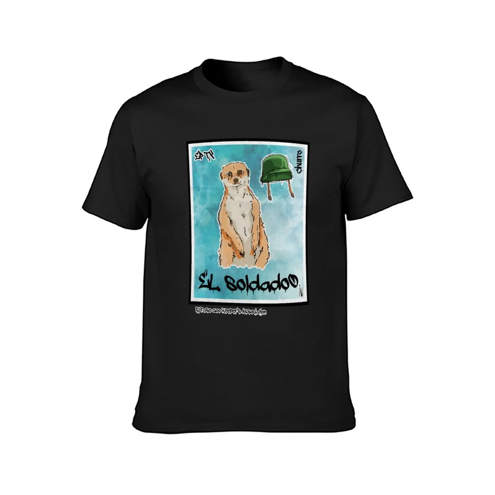 El Soldado T-Shirt new edition kawaii clothes t shirts for men pack