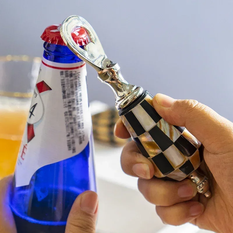 High Grade Carved Beef Bone Bottle Opener Restaurant Starter Bottle Starter Decorative Ornaments Elegant Bottle Opener Accessory