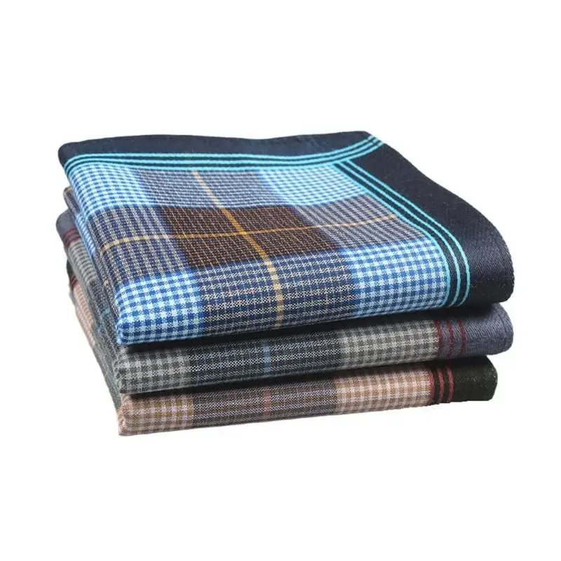652F خمر Hankie الذكور المناديل البوليستر شعرية نمط لينة قابل للغسل بالمناديل الصدر منشفة جيب المناديل #1