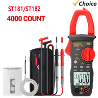 ANENG ST182 4000 Counts Digital AC Current Clamp Meter 400A Automatic Range Multimeter with Backlight Voltage Meter Clamp