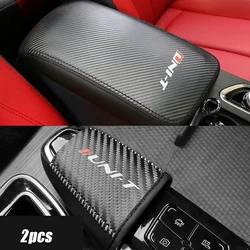 For Changan UNIT UNI-T 2020-2022 Accessories Auto interior Leather Car gear Shift handle cover Armrest box trim protective Frame