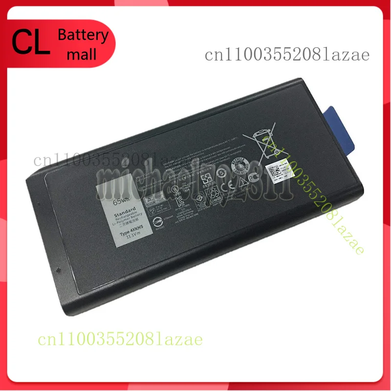 

New 65Wh 4XKN5 Battery Compatible with for Dell Latitude E5404 E7404 X8VWF CJ2K1
