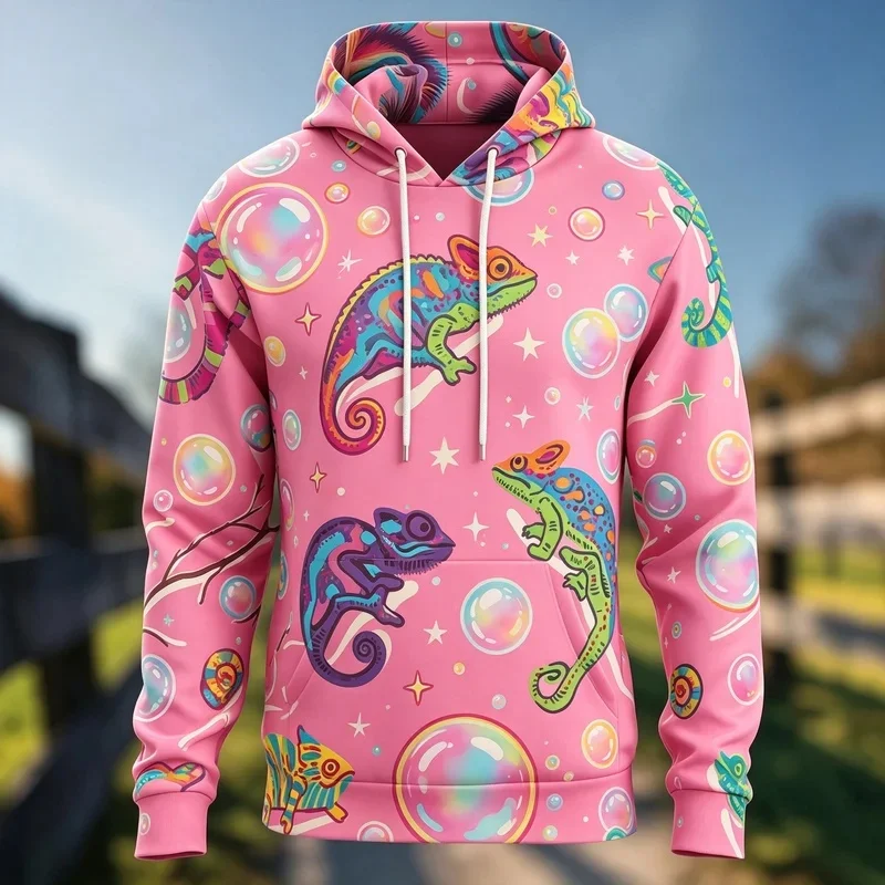 Men 3d Hoodie Fashion Delicate Print Casual Sweatshirt For Male Party Outdoor Activities Shopping Multi Scene Wear Tops