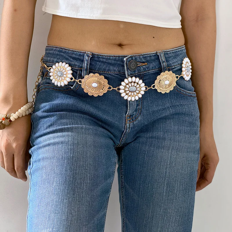 

Высококачественный роскошный дизайнерский богемный этнический ретро-цепочка на талию, юбка из сплава, декоративный пояс, уникальные индивидуальные модные аксессуары