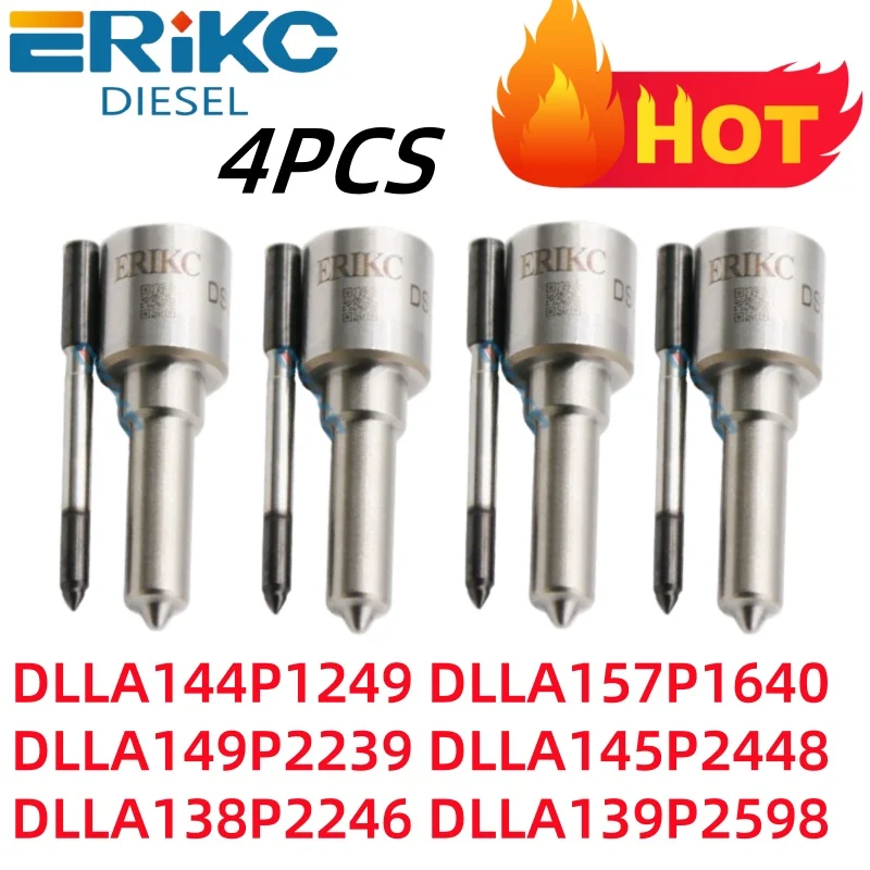 

DLLA144P1249 DLLA157P1640 DLLA149P2239 DLLA145P2448 DLLA138P2246 DLLA139P2598 Nozzle Injector 4 PCS
