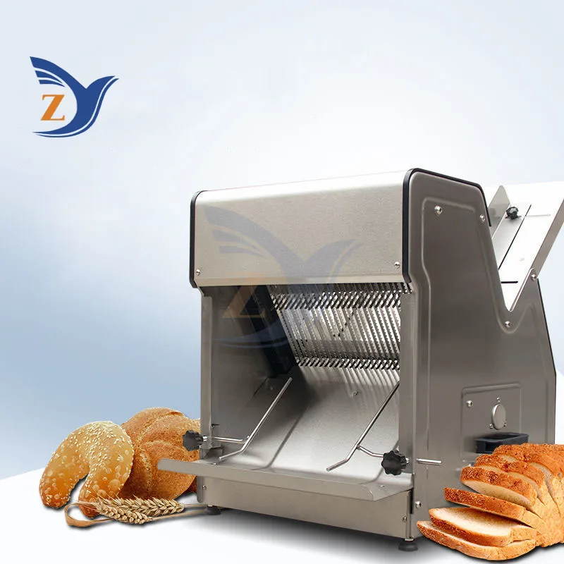 

Square Toast Slicer Stainless Steel Automatic Commercial Manufacturers Direct Home Electric Cutting Fine-toothed Knife Equipment