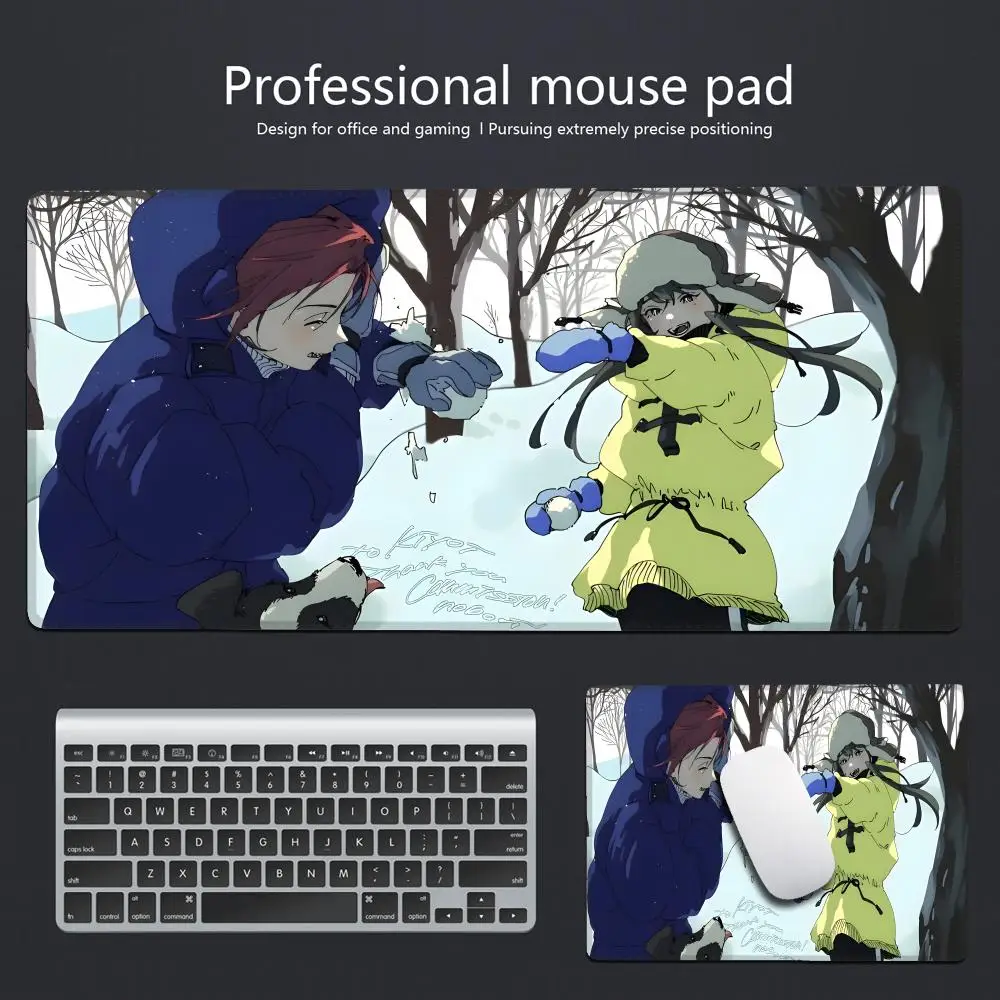 

China's hot-selling mouse pad Life Mini-Theater Animation Beautiful XXL Game Exclusive MousePads PC Computer pad Non-slip Decor