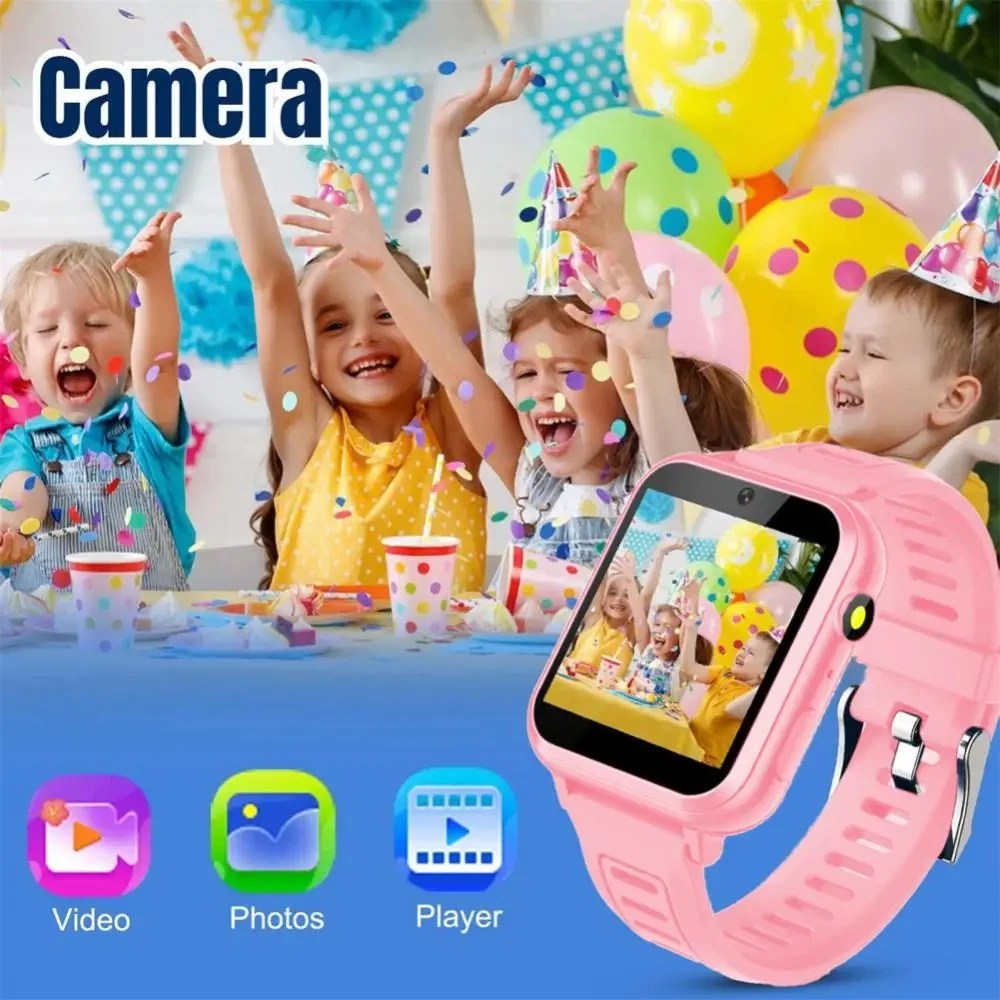 2024 smart watch Kids Waterproof Children Game Watch  Fashion Sport Bracelet Girls Boys Watches Silicone Smart Touch Screen