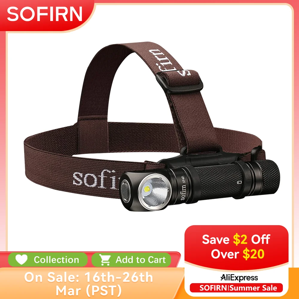 Sofirn SP40 XPL 5300K Светодиодный