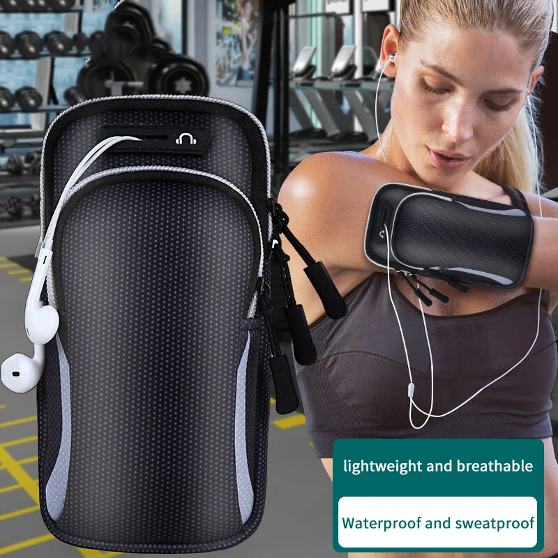 

1PC Durable Running Armband Phone Stand Arm Pocket Waterproof Holder