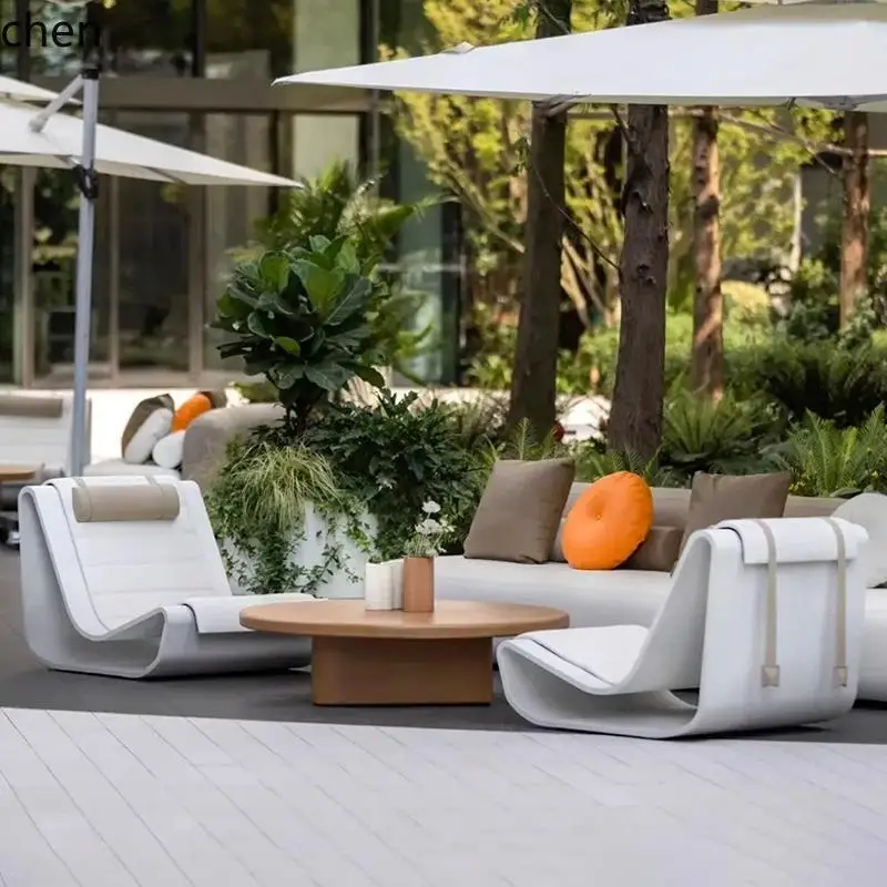 ZML Creative Outdoor Sofa Living Room Homestay Hotel Villa Courtyard Light Luxury Furniture