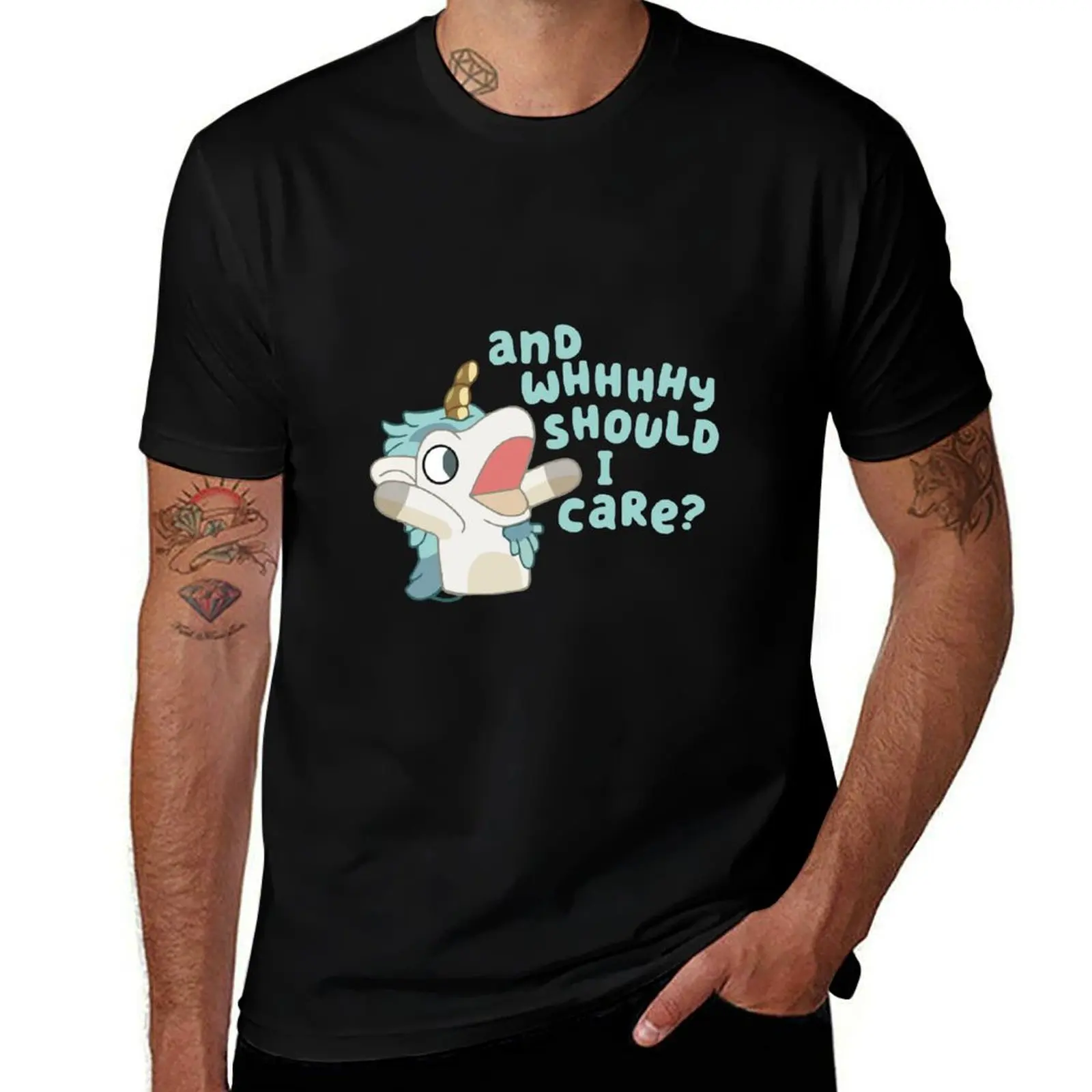 Annnd Why Should I Care Shirt, Unicorse T-Shirt for a boy graphic tee shirt man clothes man t shirt mens t shirts casual stylish