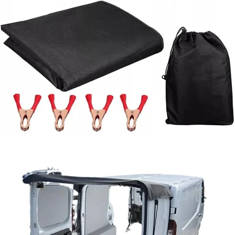 Wohnmobil-Windschutzscheibenabdeckung für Mercedes-Benz Vito W447 2014–2024, Windschutzscheibenabdeckung für Eis und Schnee, Wohnmobil-Frontscheiben-Sonnenschutz, UV-Block 5 – Detail 12