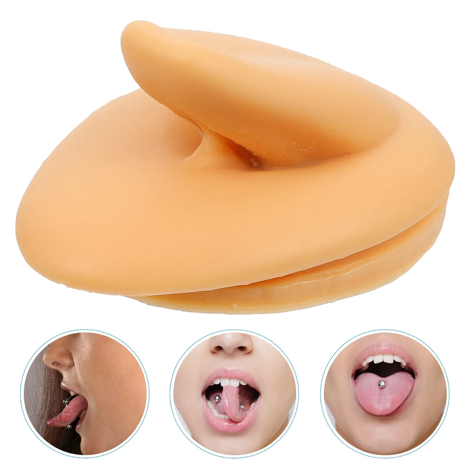 

Simulation Tongue Silicone Body Part Piercing Reusable Retaining Device Models Parts