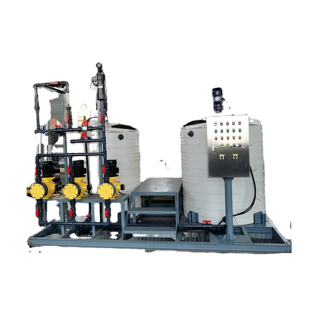 

Simple Operation Municipal Waste Water Treatment Plant PE Tank Manual Polymer Preparation Dosing Unit