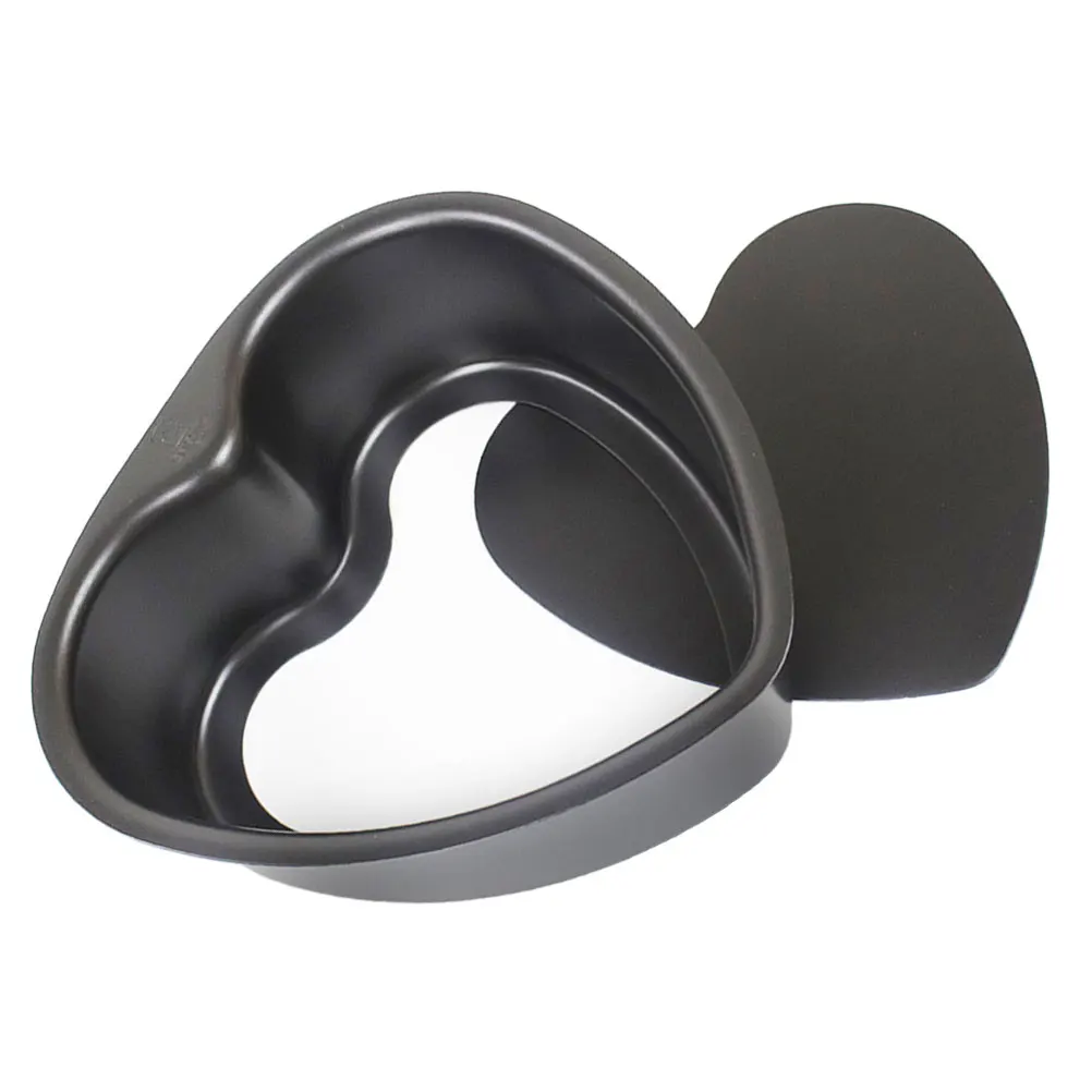 

Heart Shaped Cake Mold 6 Inch Non Stick Removable Bottom Baking Pan Tray Oven Tool Heart Cake Pan Anodized Aluminum Pudding Mold