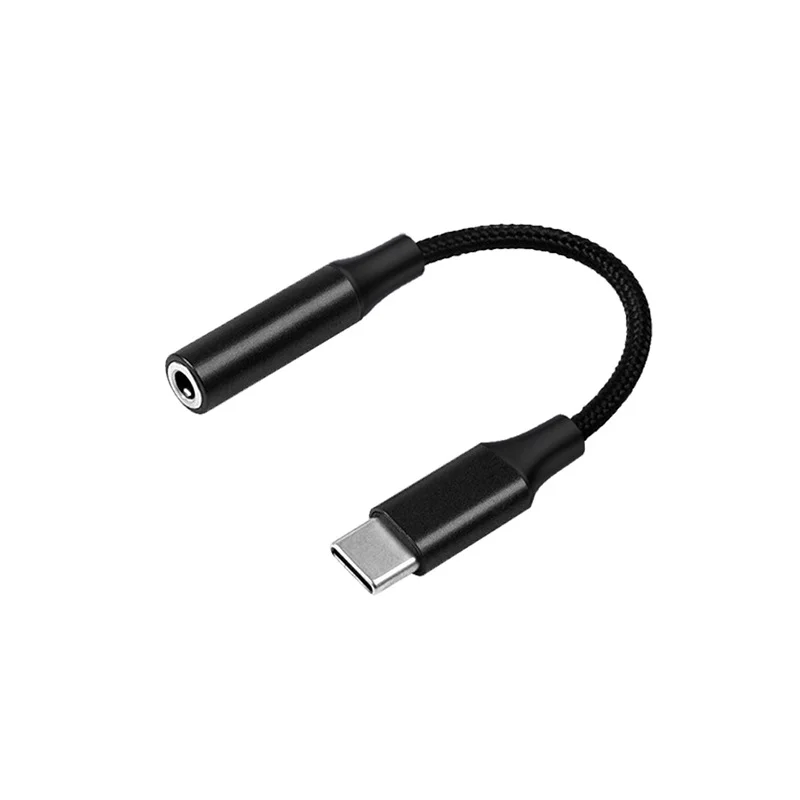 USB Typ-C zu 3,5mm Klinke AUX-Adapter Typ-C Audiokabel Kopfhörerkabel Konverter für iPhone 16 15 Pro Max Samsung Galaxy S24 S23