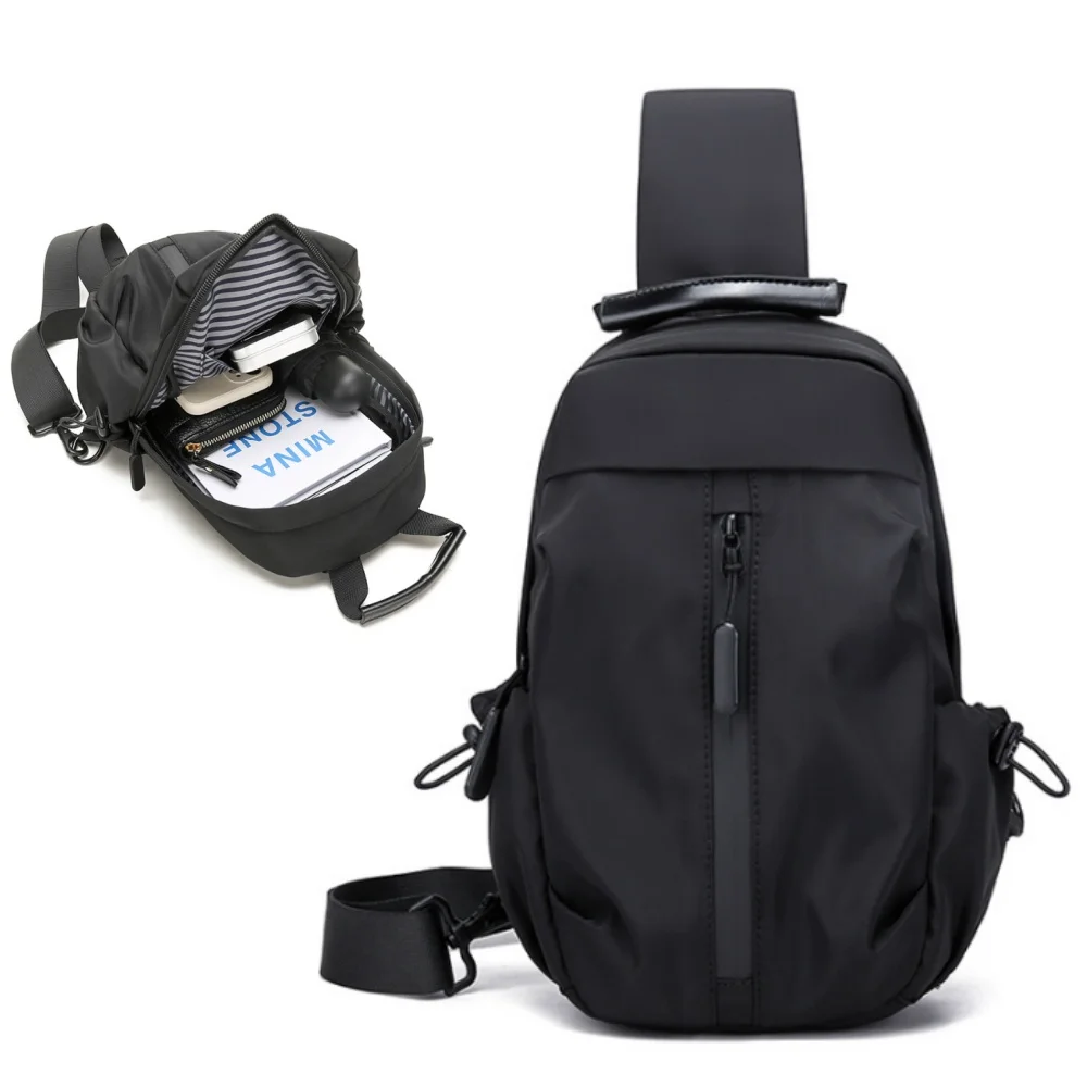 

Оксфордская сумка через плечо, уличная хип-хоп, подростковая телефонная японская классическая мужская сумка через плечо с открытыми плечами